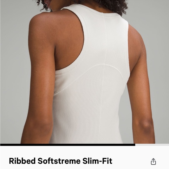 Ribbed Softstreme Slim-Fit
Tank Dress size 4 bone color - Picture 4 of 6